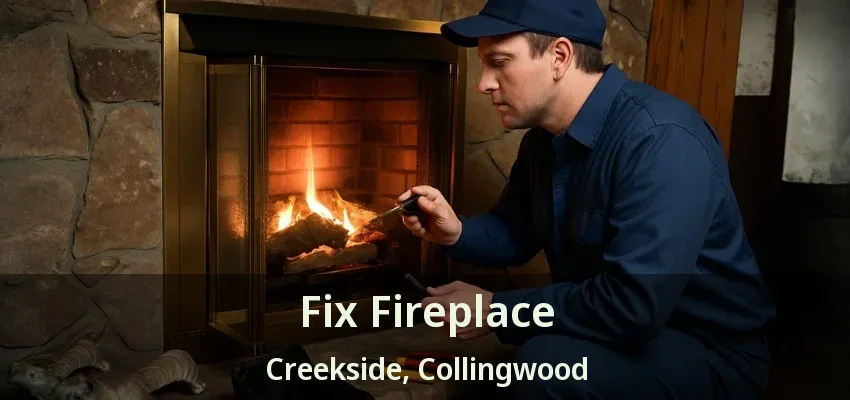 Fix Fireplace Creekside, Collingwood - ON