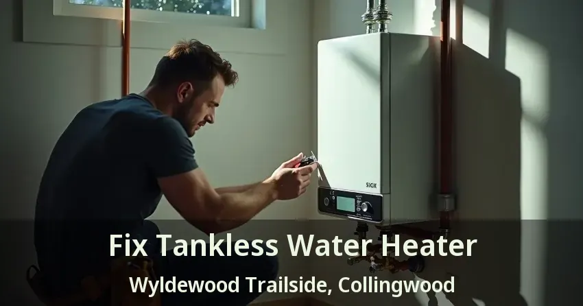 Fix Tankless Water Heater Wyldewood Trailside, Collingwood - ON