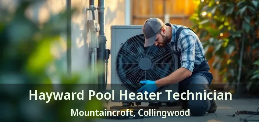 Hayward Pool Heater Technician Mountaincroft, Collingwood - ON