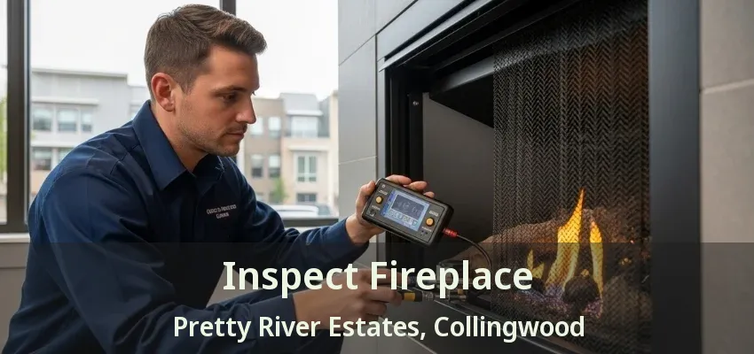 Inspect Fireplace Pretty River Estates, Collingwood - ON