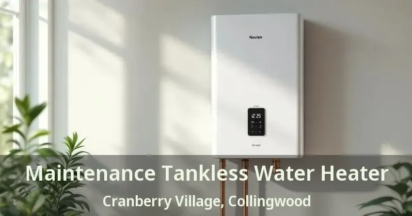 Maintenance Tankless Water Heater Cranberry Village, Collingwood - ON Maintenance Tankless Water Heater Cranberry Village, Collingwood - ON