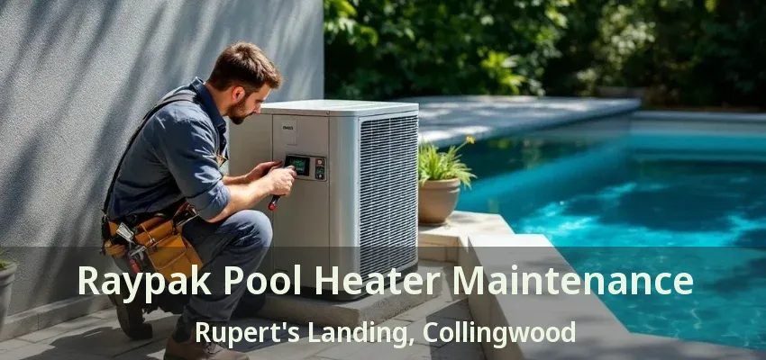 Raypak Pool Heater Maintenance Rupert's Landing, Collingwood - ON Raypak Pool Heater Maintenance Rupert's Landing, Collingwood - ON