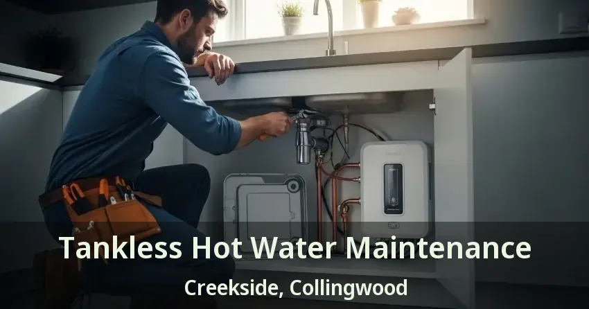 Tankless Hot Water Maintenance Creekside, Collingwood - ON